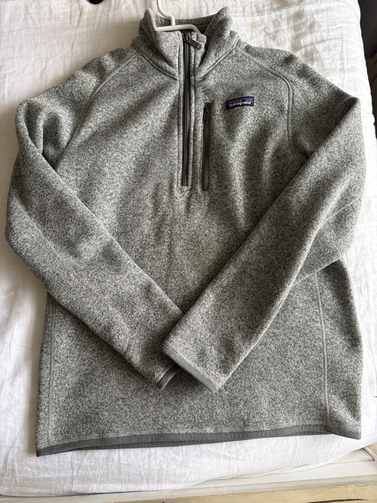 Patagonia Other - Patagonia Gray Zip-Neck Fleece Pullover